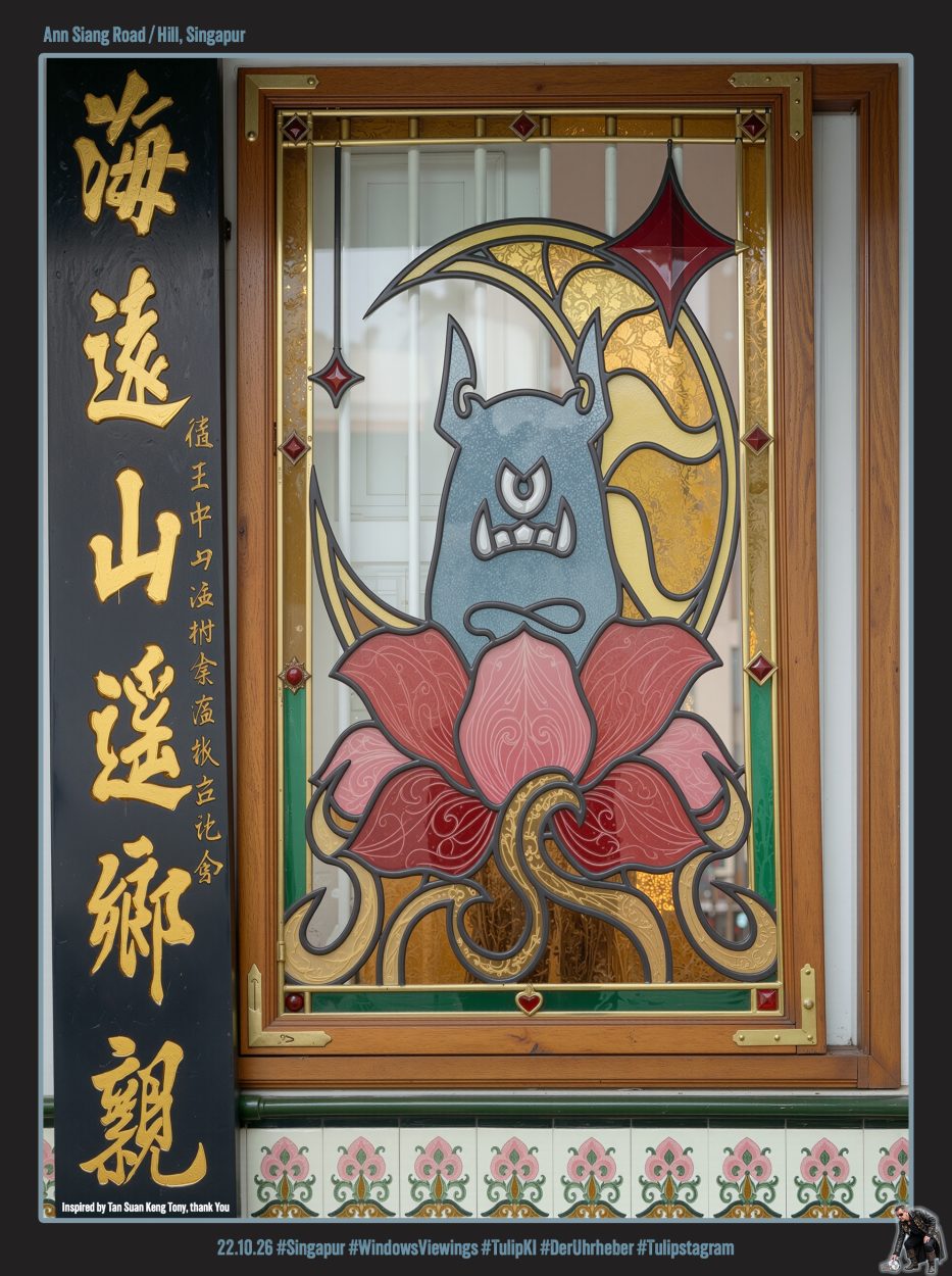 22.10.26 - Ann Siang Road / Hill, Singapur - #Singapur #WindowsViewings #TulipKI #DerUhrheber #Tulipstagram